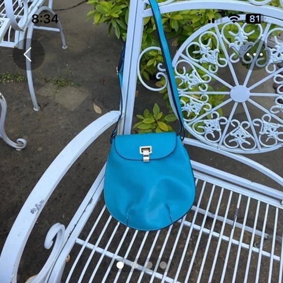 Unknown Handbags - Turquoise shoulder/crossbody purse